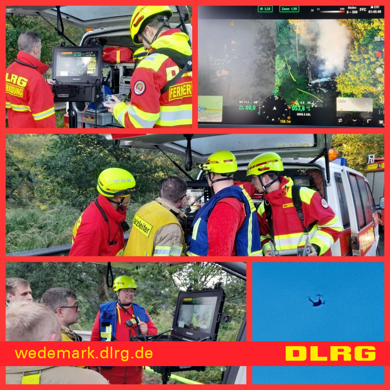 Drohneneinsatz bei einem Hausbrand B2 am 09.06.2026